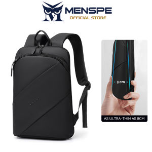 MENSPE Business Laptop Backpacks Waterproof Ultra-thin Casual Travel Backpack Men 16.5inch Laptop Backpack Fashion Multi-compartment Bag