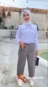 Celana Panjang Anak Perempuan 6 Tahun - Remaja Korean Style Bahan Katun Cigaret