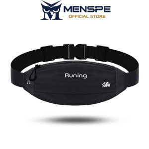 MENSPE Sports Running Belts Waist Bags Outdoor Waterproof Night Full Reflective Bag Zipper Waist Packs Fitness Chest Bags Running Pouch Adjustable Buckle with Headphone Plug for Running Jogging