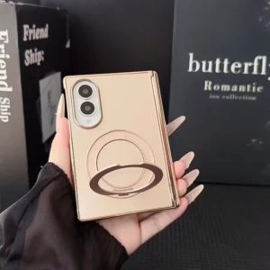 For Samsung Z Fold 8 Ultra Galaxy Z Fold 8 7 6 5 Luxury AG Hinge Protection Magnetic Case with 360° Rotating Bracket Cover Wide