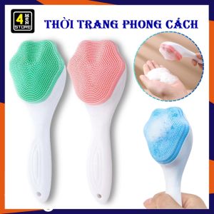 Cây Cọ Rửa Mặt Silicon Tẩy Tế Bào Chết Làm Sạc Lỗ Chân Lông - Bàn Chải Massage Mặt Mềm Mại Hình Chân Mèo Chuyên Nghiệp - Bàn Chải Mát Xa Mũi Tiện Lợi - Cọ Massage Rửa Mặt 3D Gai Silicon Làm Sạch Sâu Lỗ Chân Lông Mụn Đầu Đen