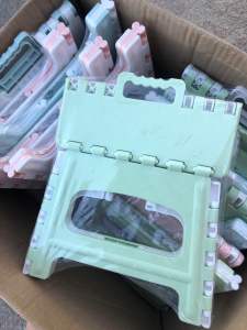 เก้าอี้มินิ เก้าพกพา เก้าอี้พลาสติก ใช้งานง่าย พับเก็บได้