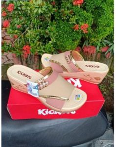 Kickers Sandal Wedges Kode Selop Sendal Wanita Wedges