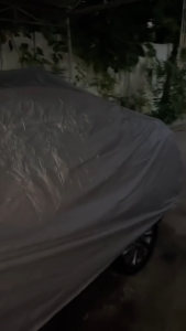 Toyota Innova 2016 Up Nylon Car Cover Waterproof High Quality and Lightweight Cover with Chamois Towel & Shoe Wipes