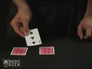 Alat Sulap Kartu Ultimate 3 Card Monte Kartu Tebakan Penonton Salah - KZ283