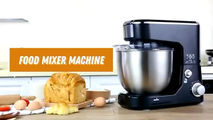 【COD】5.5L Stand Mixer Heavy Duty Multifunctional Stainless Steel Bowl Dough Mixer For Baking With Whisk Egg Beater Kneading Hook Stirring Paddle Home Kitchen Food Mixer