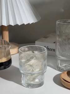 Gelas Kaca Minum Kopi Susu Matcha Wine Estetik Aesthetic Coffee Mug Glass Cup Cangkir Kaca Bening Murcia