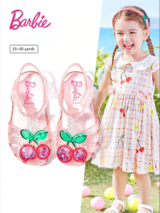 Barbie | Summer Water-resistant Jelly Sandals for Girls