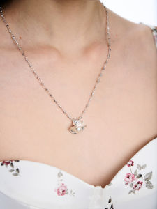 TOGGLER | Mini Rotatable Hem Dress Pearl Necklace Winter Gift