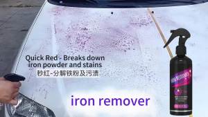 Iron Remover Spray Car Wheels Rim Cleaner Multi Purpose Rust Remover Brake Paint Protect Metal Dust Iron Powder Remover Car Care