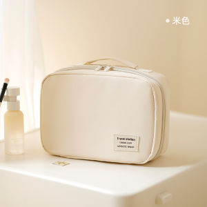 Large Capacity Travel Toiletry Bag Cosmetic Storage Bag Portable Suitcase for Business Trips And Holidays Outdoor Camping Gear