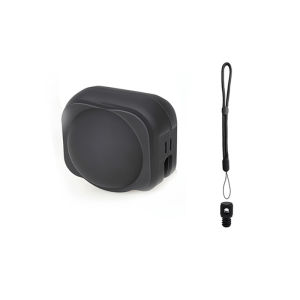 Nắp Ống Kính Silicon Cho Insta360 X6 Có Dây Đeo Chống Mất - Vỏ Bảo Vệ Ống Kính Máy Ảnh Chống Trầy Xước Cho Máy Ảnh Hành Động