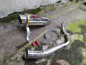 Knalpot Racing Proliner Fulkrum Beat Scoopy Genio Spacy Vario Mio Xeon X-Ride (matic all series)