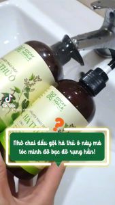 Dầu Gội Hà Thủ Ô COCAYHOALA - Giúp Căn Bằng Sắc Tố Melanin Ngăn ngừa rụng tóc phục hồi tóc