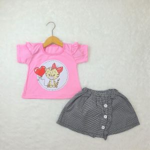 Setelan Baju Anak Perempuan 9-18 Bulan: Baju Bayi Nyaman
