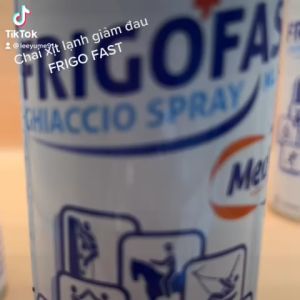 Chai xịt lạnh giảm đau FRIGOFASTFREEZE FAST 200ml nhập khẩu Ý