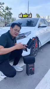 Bộ Kích Bình Ắc Quy Ô Tô Máy Bơm Lốp Kích Bình Ô Tô 4 In 1 Bình Kích Điện Ắc Quy Ô Tô Bơm Lốp Xe Ô Tô Máy Bơm Lốp Xe Hơi