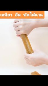 หนังวัวแท้ ขนมขัดฟันสุนัขสัตว์เลี้ยง ขนมขัดฟัน กระดูกขัดฟันสุนัข สแนกซ์แท่งขนาดใหญ่ จากหนังวัวแท้ เหนียวหนึบ อร่อย