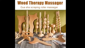 6/16Pcs Wood Therapy Massage Set Body Sculpting Tools For Body Muscle Pain Relief