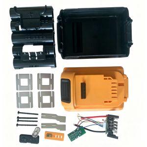 10 Cells 18650 Battery Housing Kit For DCB200 DCB205 DCB206 Complete DIY Repair Parts With BMS PCB Board