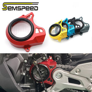 SEMSPEED Motorcycle CNC Chain Guard Sprocket Cover Protection For CFMOTO 450SR 450NK 2022-2025