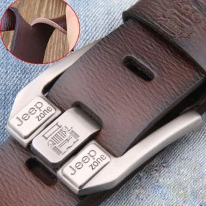 [FLASH SALE] Ikat pinggang pria kulit impor gesper kulit termurah sabuk kulit kepala jarum lebar ikat pinggang pria keren gesper pria terbaru