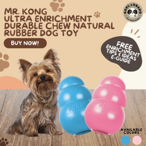 ✅[SG] MR. KONG ULTRA ENRICHMENT DURABLE CHEW NATURAL RUBBER DOG TOY ★ FREE Enrichment Tips & Ideas e-Guide Worth $7 ★ Enrichment ★ SG Stock ★ Kopi Lobang