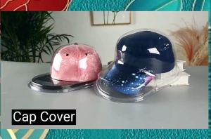 Cap Cover 20/40/60 Set Cap Holder Snapback Casing Cover Topi Casing Plastik Bekas Topi Tempat Simpan Topi Cover Cap