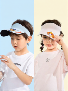 Paw Patrol | Sun Protection Hollow Top Cool Feeling Hat Large Brim Summer