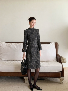 XXNING | Vintage Textured Chic French Style Womens Suit Set