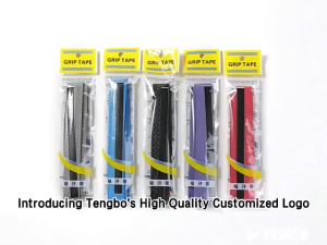 Anti-Slip Grip High Quality Customized Logo Badminton Rackets Over Grips Tennis Racquet Wraps Keel Handle Tape Field Equipment