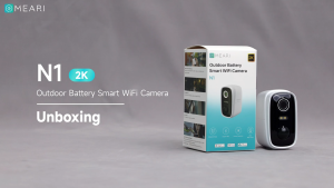 Meari N1 3MP 2K Outdoor Battery Smart WiFi CCTV Camera Night Vision foc cloud storage Supported