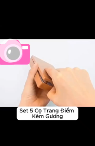 Bộ cọ G01 trang điểm cá nhân cầm tay có hộp đựng tiện lợi
