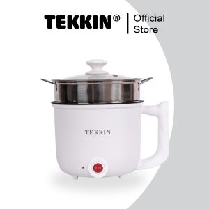 Nồi Lẩu Điện Mini Đa Năng 2 Tầng TEKKIN TI-28A 1.8L Chống Dính Lẩu Chiên Xào