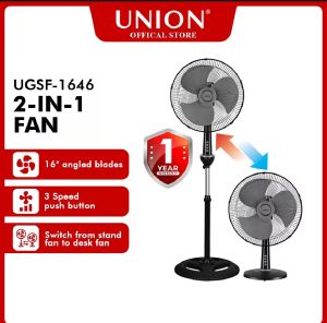 Union 2-in-1 Convertible Stand Fan 16 - UGSF-1646