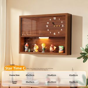 HAOJIUBUJIAN | Dustproof Illuminated Decorative Meter Cover And Figure Shelf