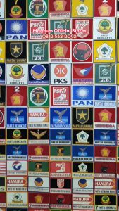 Logo DEMOKRAT PSI PERINDO HANURA Patch Emblem Prepet Perekat Velkro Tactical Army Terbaru