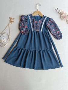 Gamis Anak Perempuan Motif Terbaru 1 Sampai 9Tahun