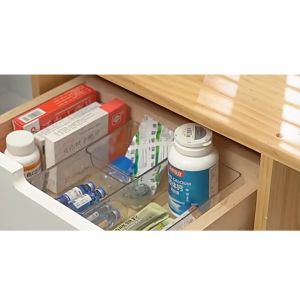 Khay Chia Ngăn Kéo Tủ Khay Đựng Đồ Trong Suốt Để Đồ Đa Năng Cao Cấp