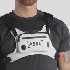 Asrv อเมริกันกลางแจ้งยุทธศาสตร์กระเป๋าเป้สะพายหลังถนนสวมใส่มัลติฟังก์ชั่นการปีนเขาวิ่งแฟชั่นกันน้ำสวมใส่ทนกีฬากระเป๋าออกกำล