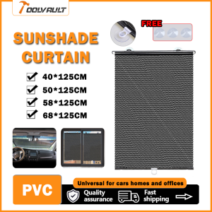 Car Windshield Sunshade Blocks / Sun Shade / Car Shade / Kitchen Office Car Window Retractable Window Curtain