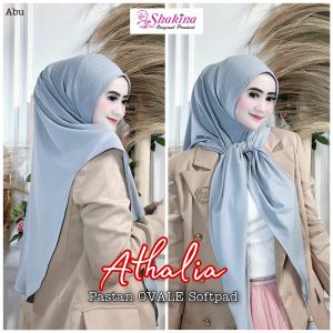 Jilbab Pashtan Ovale Athalia Softpad By Shakina Hijab