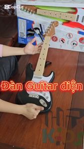 LAHOMIA Đồ chơi đàn guitar điện đa năng dành cho bé mới bắt đầu