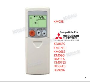 [3 months Warranty] Mitsubishi Aircon Remote Control FOR Mitsubishi KM05E KM06E KM09G KD05D SG10 MSY-GE10VA MSY-GE13VA MSY-