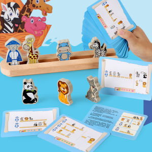 Intelligence Spatial Logic Thinking Focus Children Board Game
