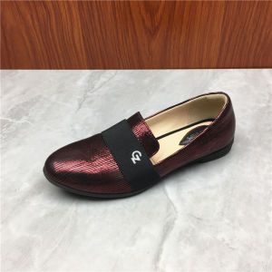 ลำลอง ส้นเตี้ยหัวมน หนัง รองเท้าเดี่ยวแบบสวม ผู้หญิง รองเท้าแฟชั่น Outlet Clearance Foot-Match รองเท้าสบายทุกฤดูกาล