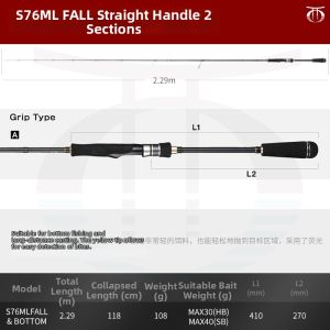 Tailwalk | Freshwater and Saltwater Large Fish All-around Fishing Rod