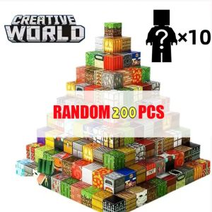 500pcs DIY Magnetics Building Blocks Mini World Magnetic World Kids DIY Model Building Blocks Puzzle Blocks For Childrens TOYS