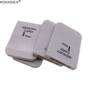 1/5pcs storage card suitable FOR PS1 game console white memory card 1MB PS1 PSONE recording card