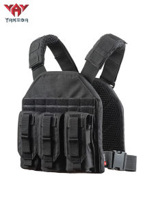 Yakeida Lightweight Tactical Vest Realistic CS Multifunctional Training Vest Military Fan Tactical Equipment Nylon One Size Fits All